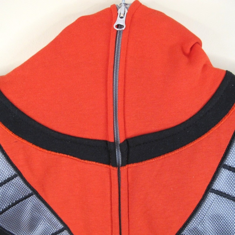 Marvel Deadpool Hoodie Cosplay Jacket Men's Small Halloween Costume - Picture 3 of 8